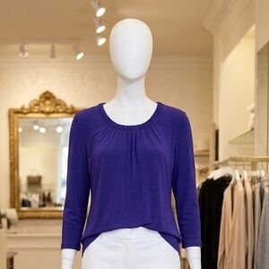 Rafaella Purple Women's Blouse